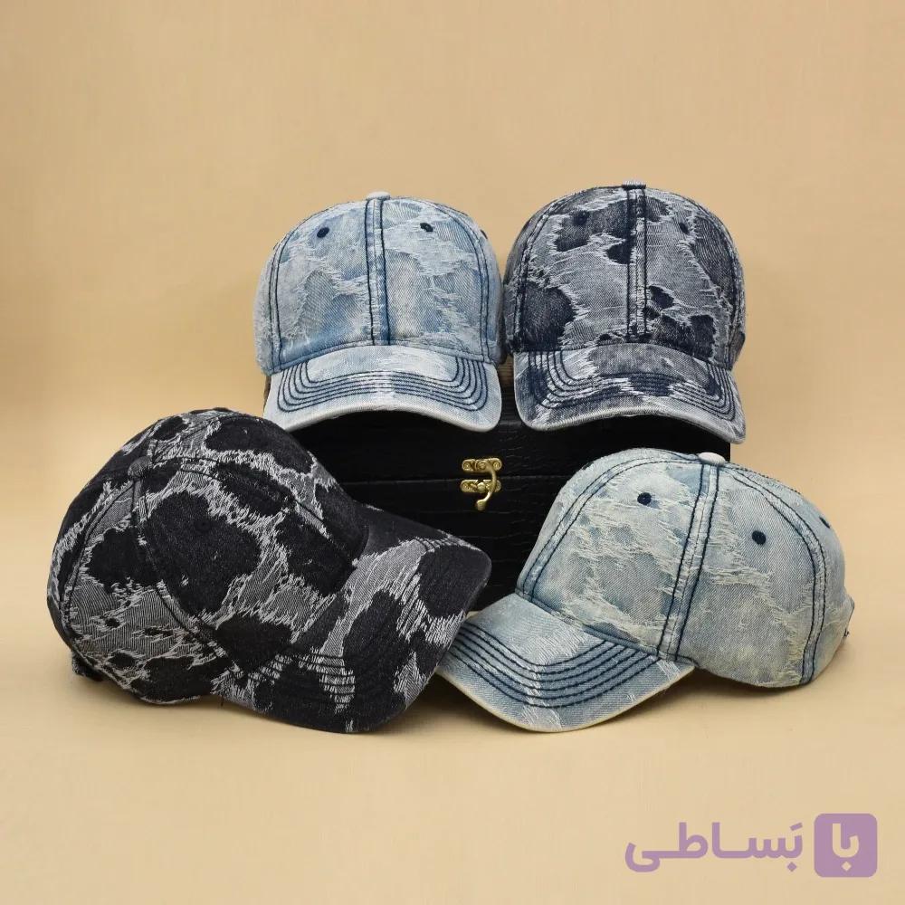 کلاه بیسبالی کتان سنگشور زاپ دار ساده اکسلنت اکسپو کد 309 — تصویر 1
