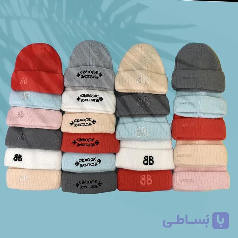 کلاه بافت گلدوزی اکسلنت کد 57 — تصویر 1