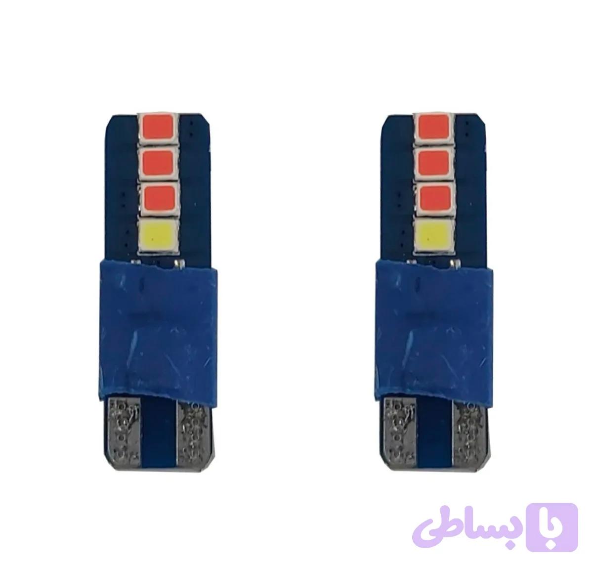 لامپ ۸ smd تاخیری ابی سفید