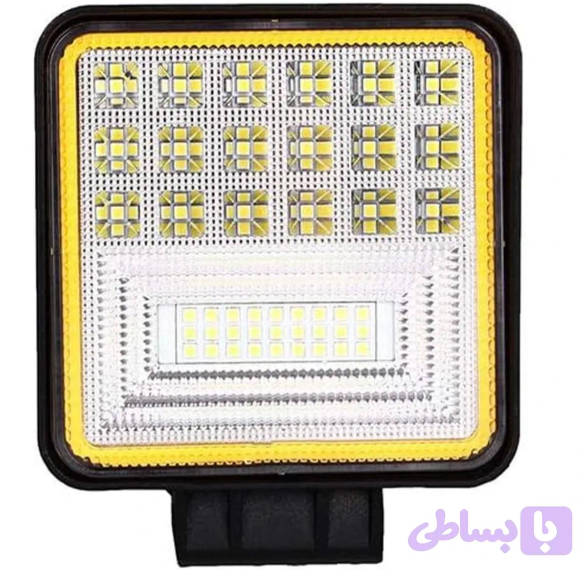 پرژکتور مربع دور زرد