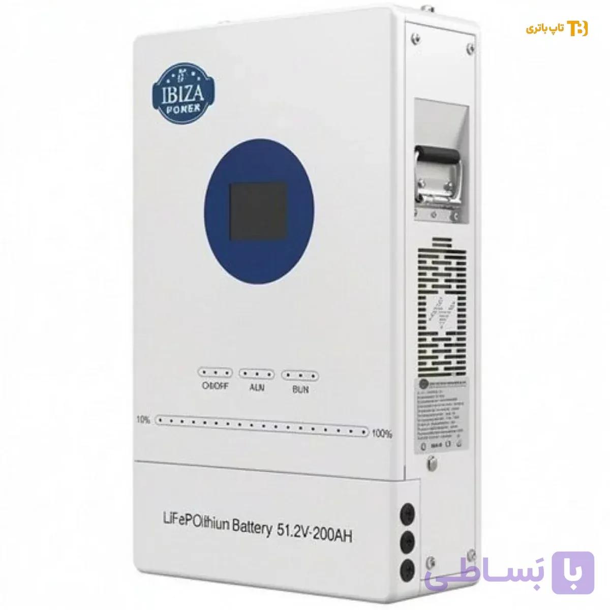 باتری 51.2 ولت 10.24kwh ایبیزا پاور