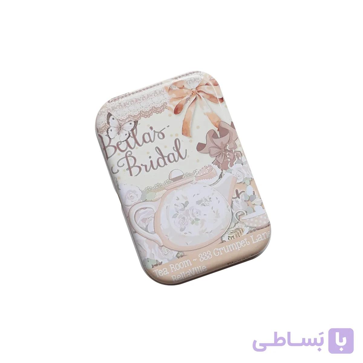 قوطی فلزی جا آدامسی طرح قوری و فنجان G003 — تصویر 1