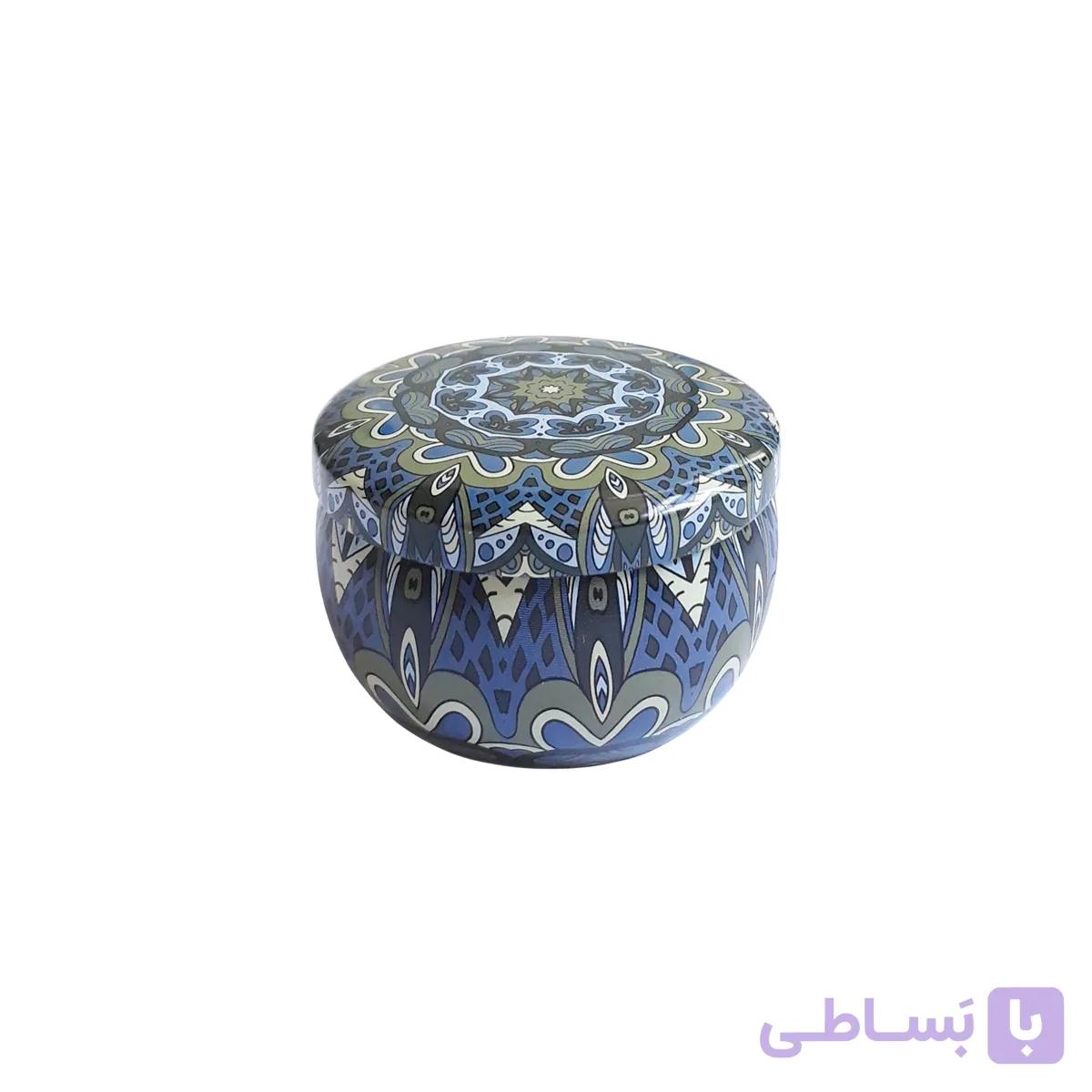 جعبه فلزی سنتی کد 08 | دکوراسیون و نظم‌دهنده خاص | خط هنر ✨ — تصویر 1