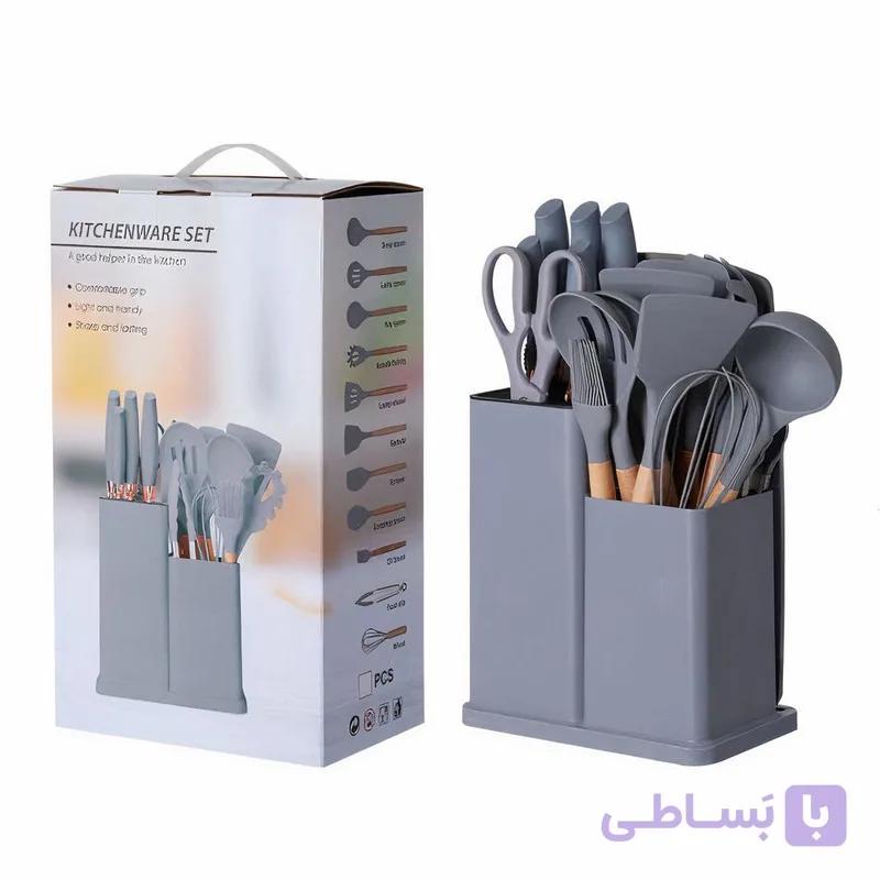 سرویس کفگیر، ملاقه و چاقو KIT CHENWARE SET — تصویر 1