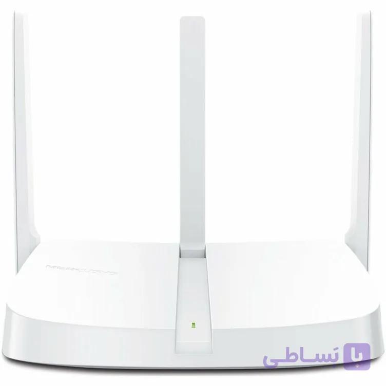 روتر بی‌سیم مرکوسیس MW305R ظرفیت ۳۰۰ مگابیت بر ثانیه — تصویر 1