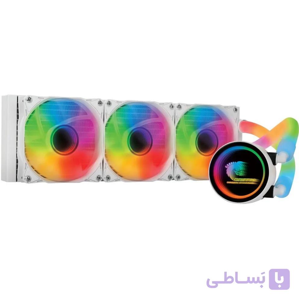 فن پردازنده مايع گرين GLACIER 360 STREAM-ARGB — تصویر 1