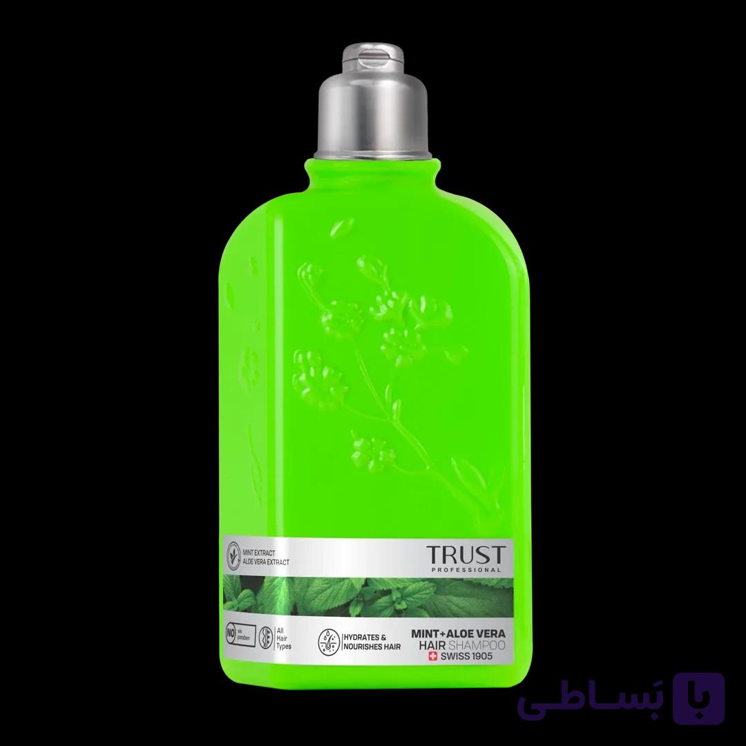 شامپو سر نعناع و آلوئه‌ورا