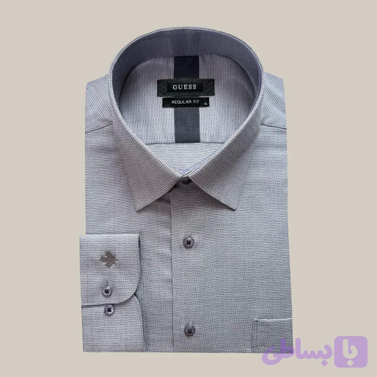 پیراهن طرح دار دو نخ کد R-3841 — تصویر 1