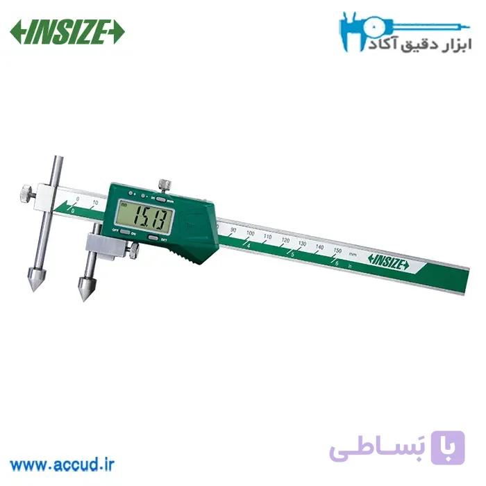 کولیس 20 سانتی متر دیجیتال مرکز یاب فک پایین INSIZE (با گارانتی رسمی شرکت اینسایز) مدل 1177-200