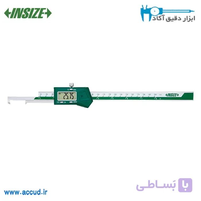 کولیس 20 سانتی متر دیجیتال قلاب دار خارج سنج INSIZE (با گارانتی رسمی شرکت اینسایز) مدل 1164-200