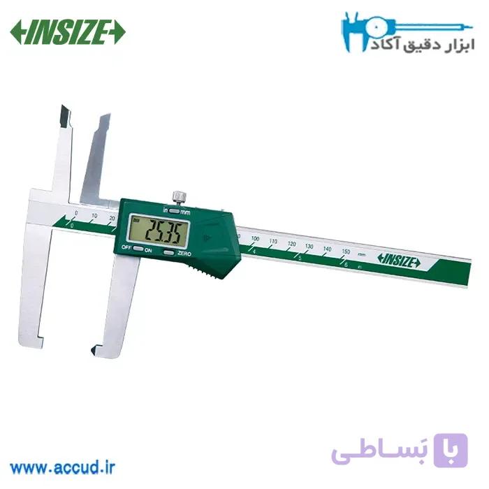 کولیس ترمز دیسکی و لنت دیجیتال INSIZE (با گارانتی رسمی شرکت اینسایز) مدل 1167-150