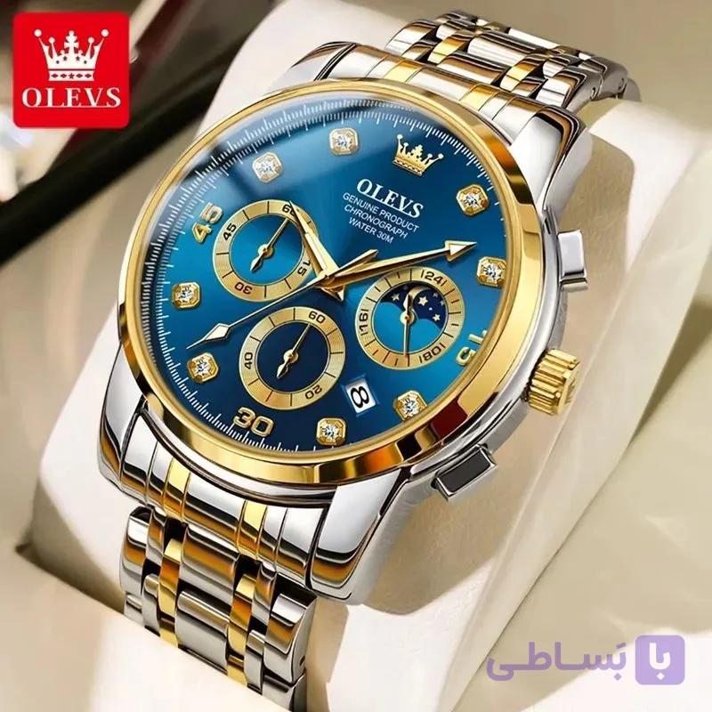 ساعت مردانه سه موتوره اولوز 2889 — تصویر 1