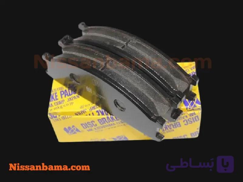 لنت ترمز جلو نیسان پیکاپ برند کاشیاما ژاپنی — تصویر 1