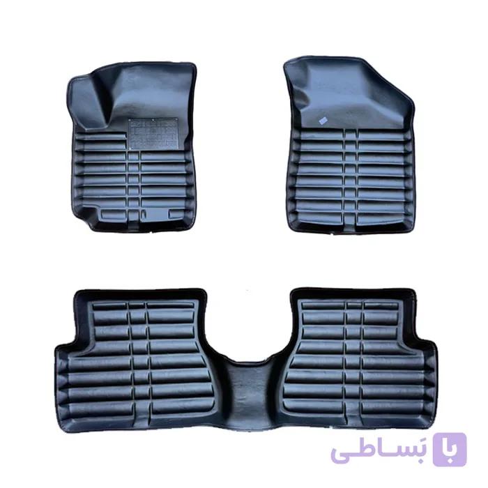 کفپوش سه بعدی چرم کلاسیک SKY مناسب ریو — تصویر 1