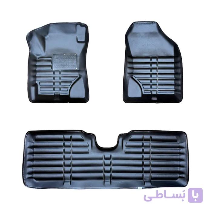 کفپوش سه بعدی چرم کلاسیک SKY مناسب برلیانس 220 و 230 — تصویر 1