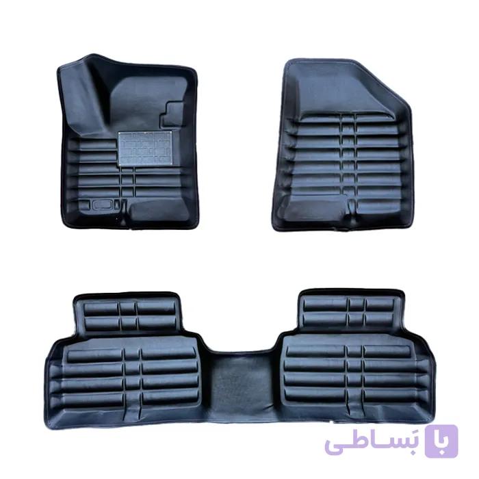 کفپوش سه بعدی چرم کلاسیک SKY مناسب جک S5 — تصویر 1