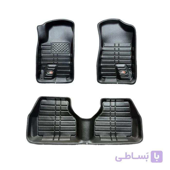 کفپوش سه بعدی چرم سوپر بابل مناسب دنا — تصویر 1