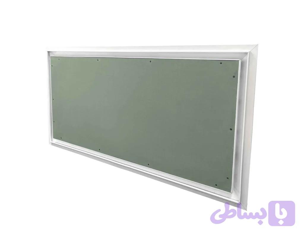 دریچه زیر فن کوئل 120*60 ضدرطوبت تک شیار با قاب مخفی کی پلاس