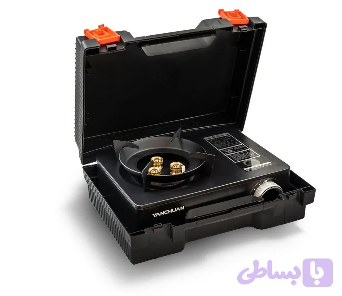اجاق گاز مسافرتی سه مشعل فنداک دار یانچوان yanchuan 55180