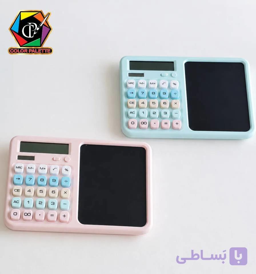 ماشین حساب تبلتی LCD گائوسیو مدل DS-2812C | ماشین حساب با تخته یادداشت دیجیتال