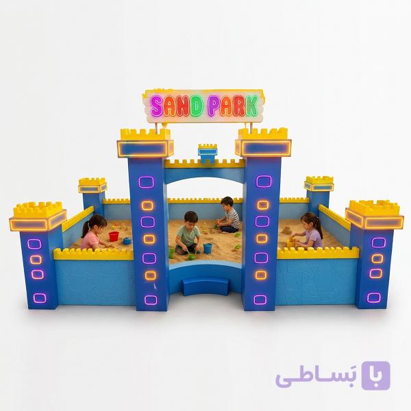 استخر شن طرح 4 قلعه