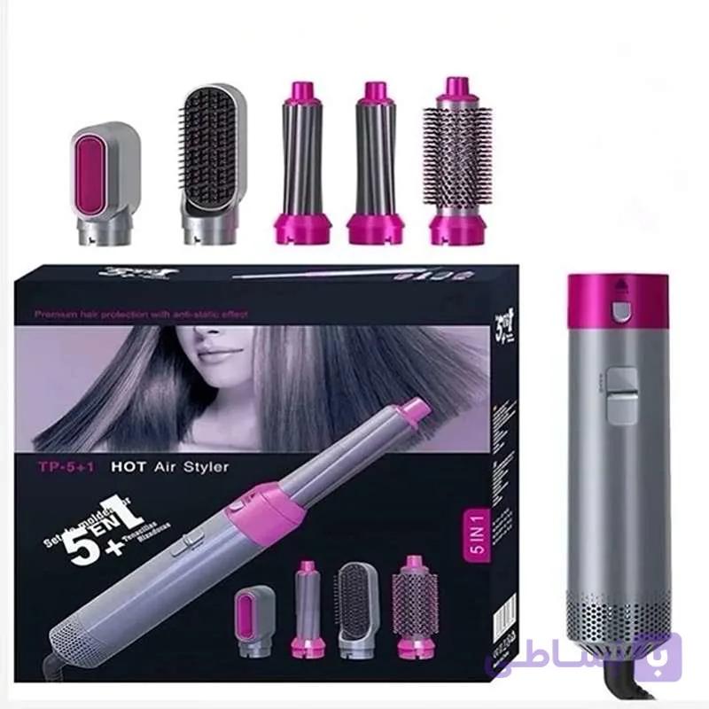 سشوار و حالت دهنده مو 5 کاره جوی JOY مدل Hot Air Styler 5 In 1 — تصویر 1