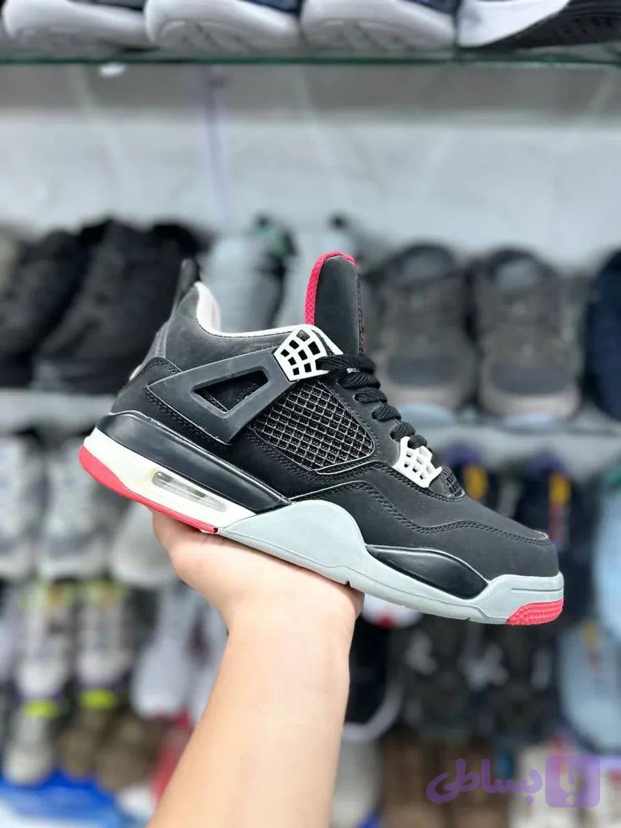 کتونی زبیا و فوق اسپرت مناسب خاص پسندا مدلAir Jordan 4 — تصویر 1