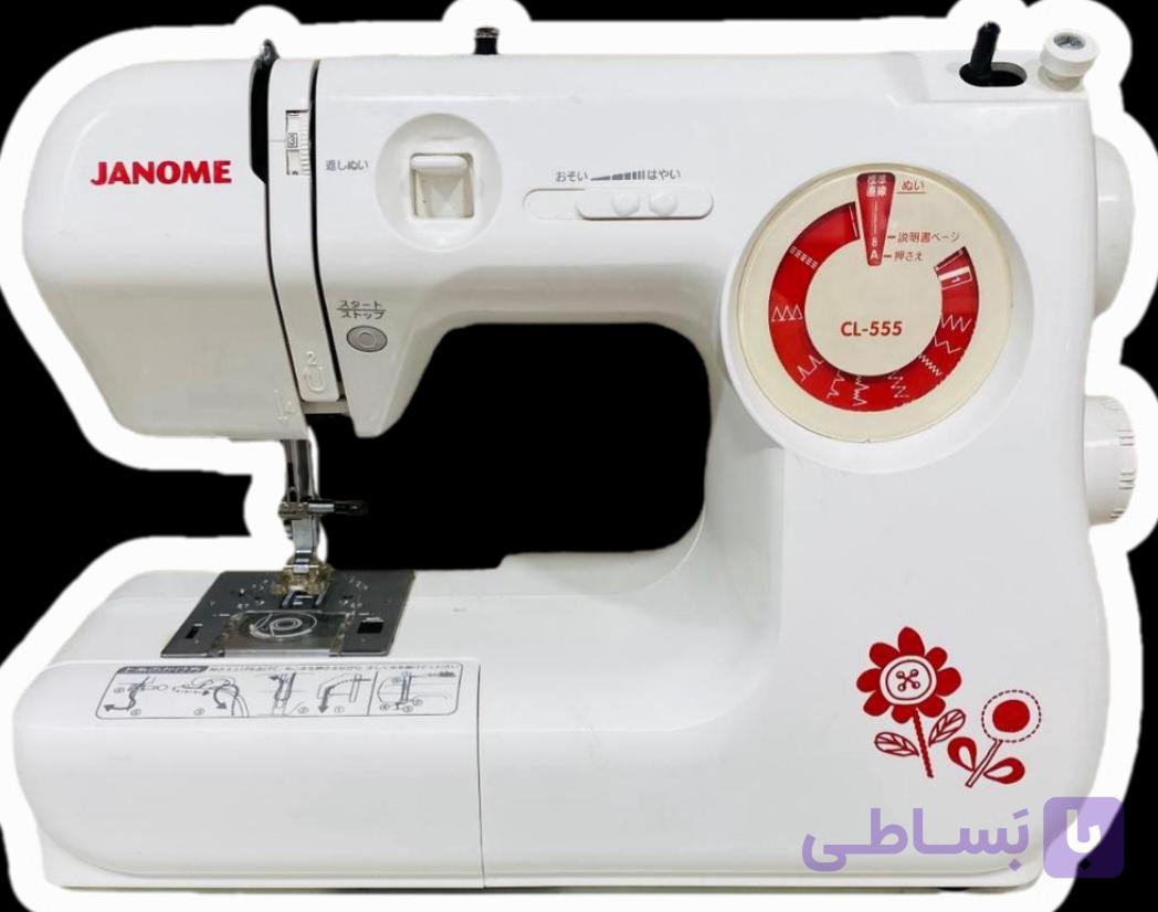 چرخ خیاطی ژانومه مدل664 طرحCL-565 استوک