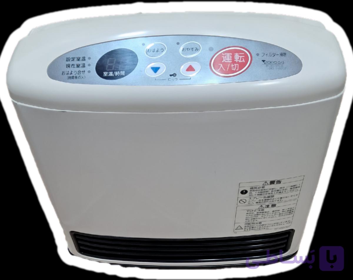 بخاری گازی برقی1500 طرح کدخور استوک ژاپن