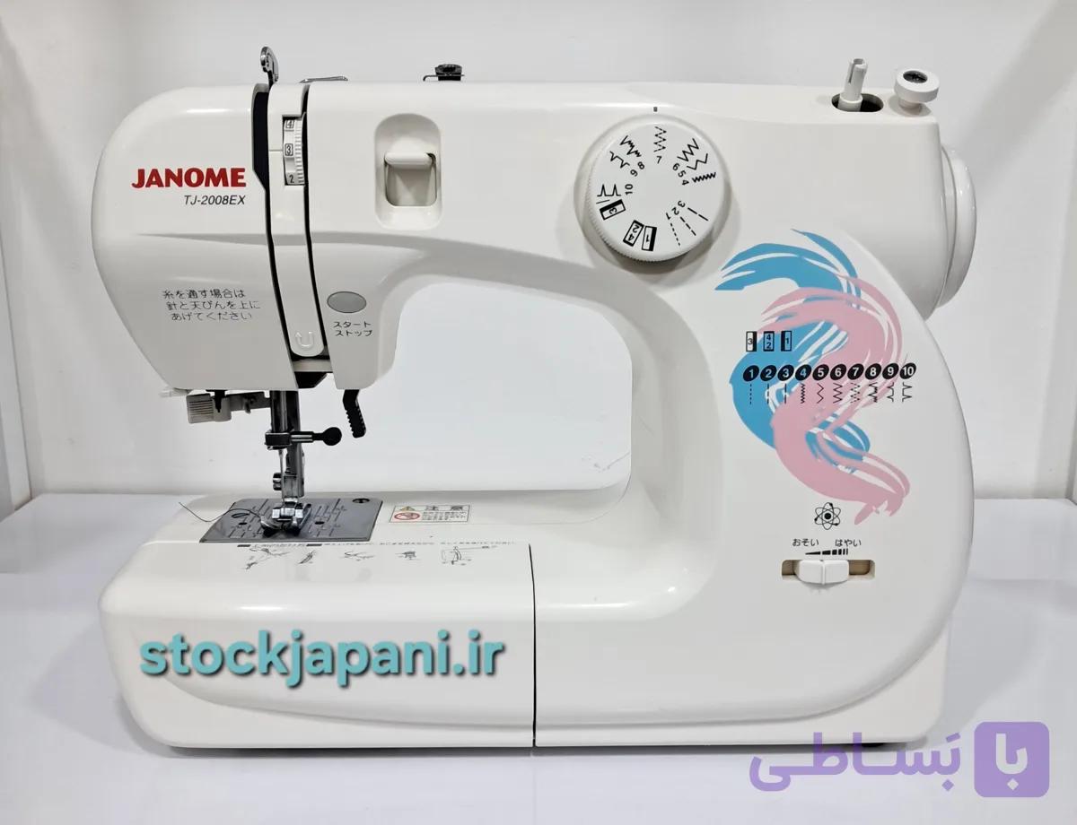 چرخ خیاطی ژانومه مدل639 طرحTJ-2008EX استوک