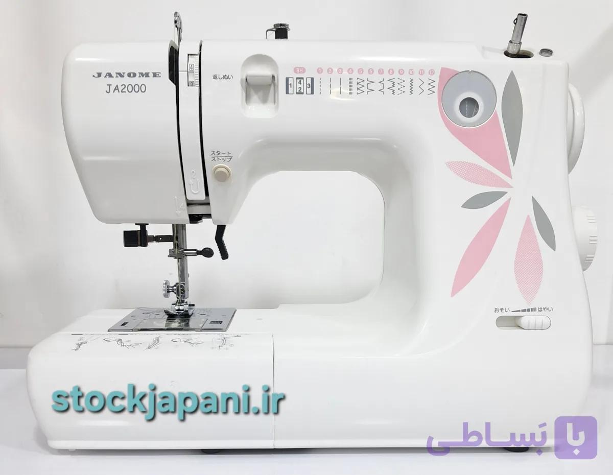 چرخ خیاطی ژانومه مدل660 طرحJA2000 استوک
