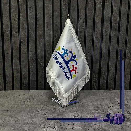 پرچم رومیزی مخمل