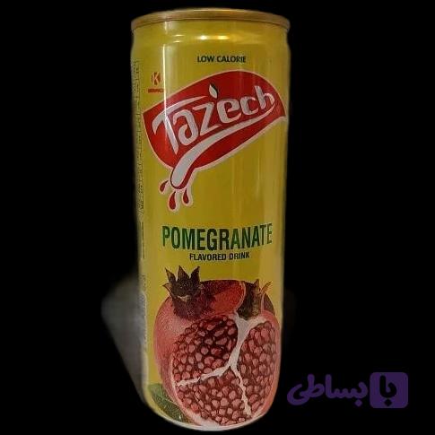 طازج نوشیدنی انار 250 میل عربی بسته 30 عددی Tazech