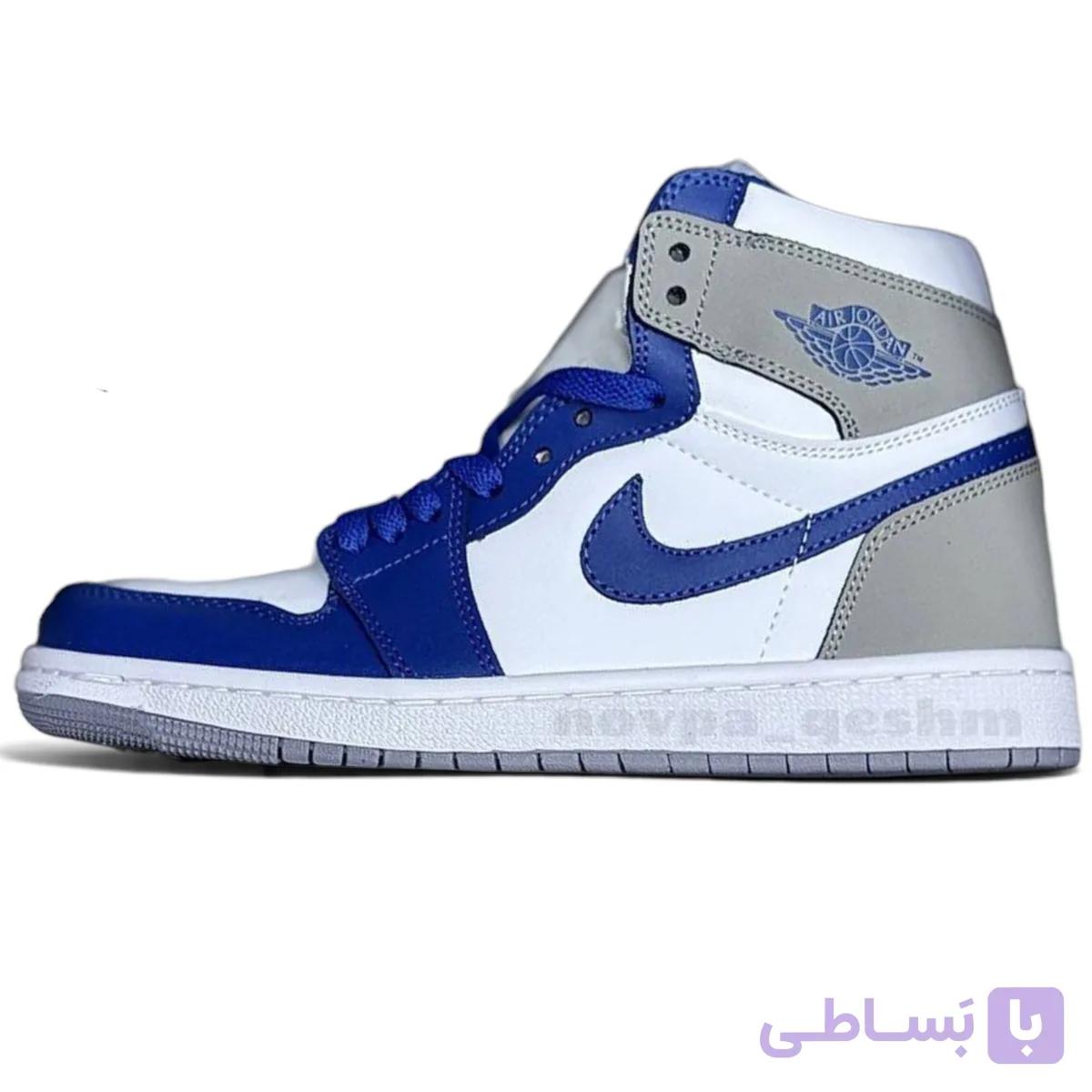 کفش کتونی زنانه و مردانه نایک ایر جردن ۱ ساقدار پاندا Nike Air Jordan 1 High Panda — تصویر 1