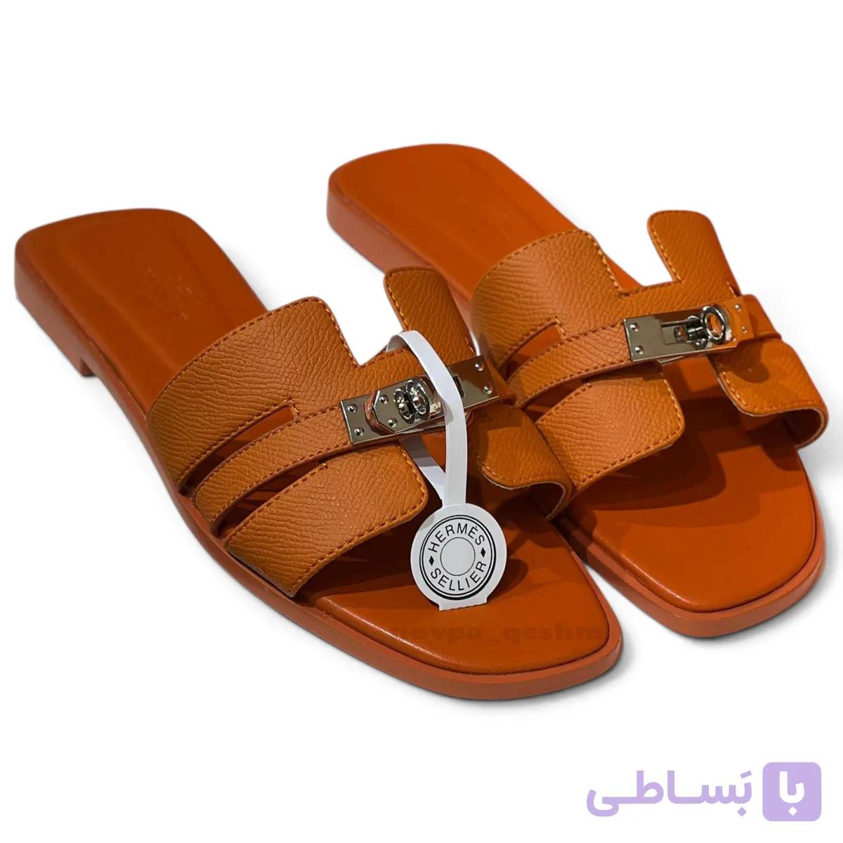 صندل زنانه هرمس کلی Hermès Kelly Sandals — تصویر 1