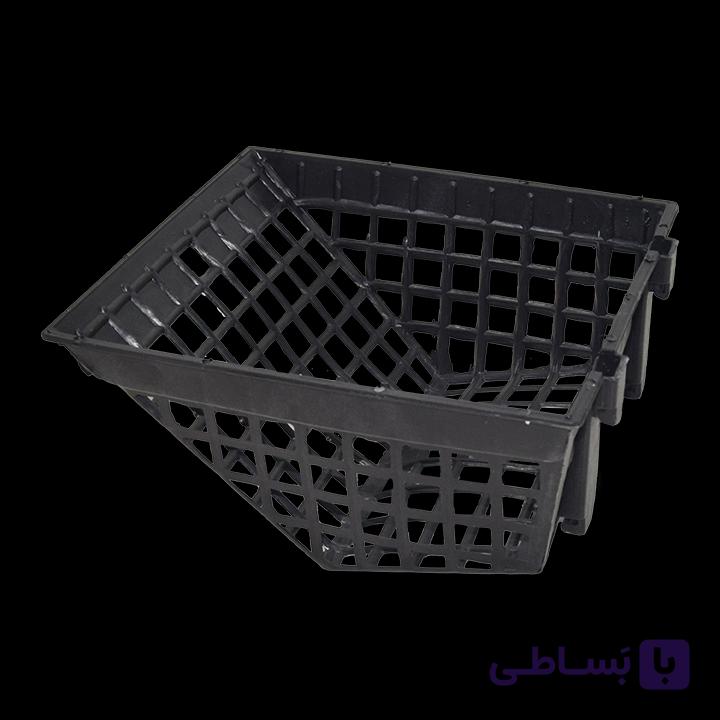 سبد پلاستیکی کالسکه همراه با بند سبد