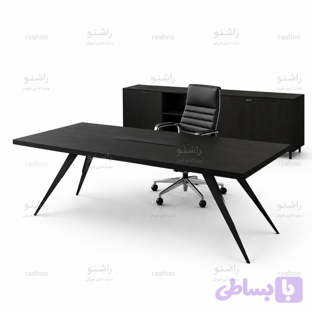 و قیمت میز مدیریت مدل f210- رنگ و سایز دلخواه — تصویر 1