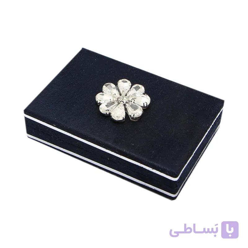 جعبه هدیه مدل گل جواهر کد BJ0011 — تصویر 1