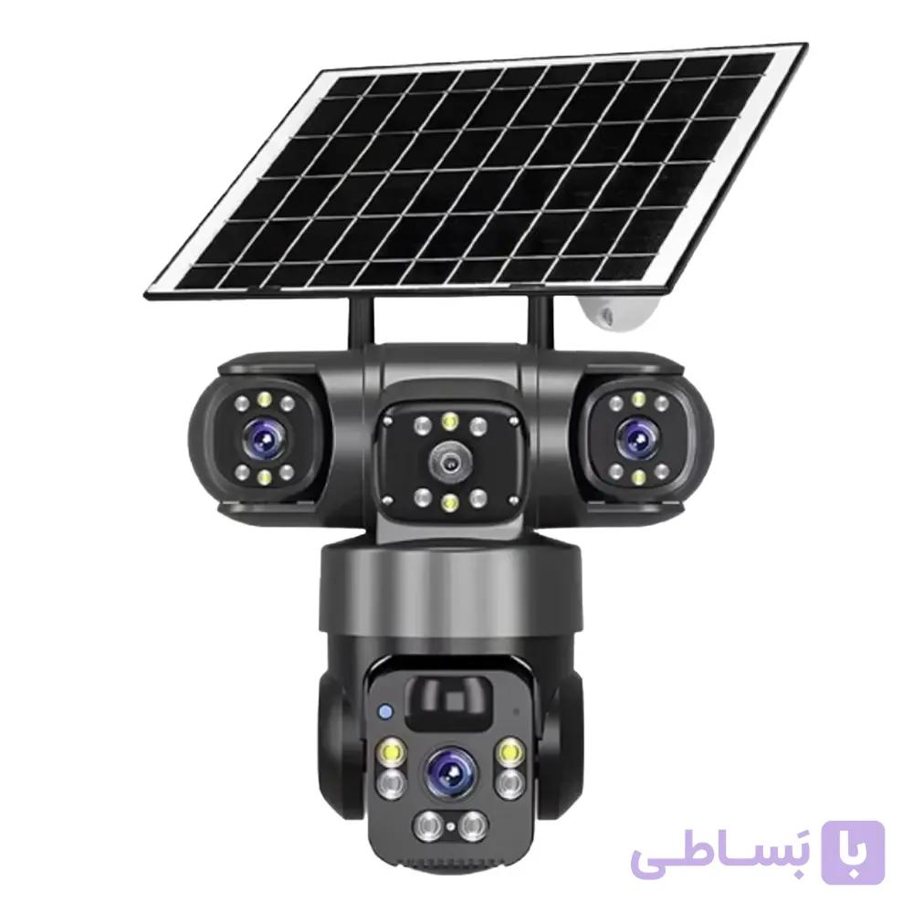 دوربین مینی اسپیددام سیمکارتی خورشیدی 3 لنز Okam مدل TZ3 — تصویر 1