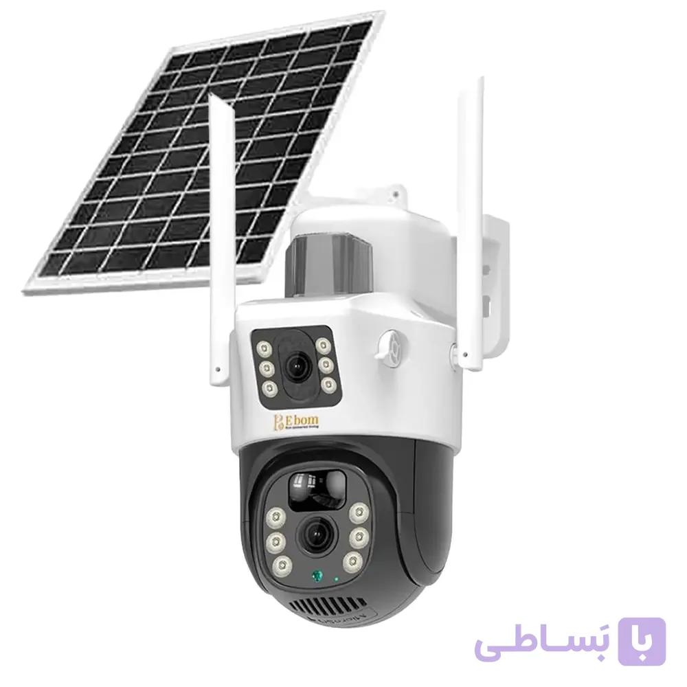 دوربین مینی اسپیددام 2 لنز خورشیدی سیمکارتی مدل AT10 — تصویر 1