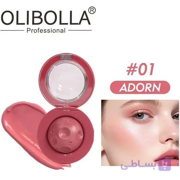 رژ گونه اولی بولا مدل کهکشان شماره 01