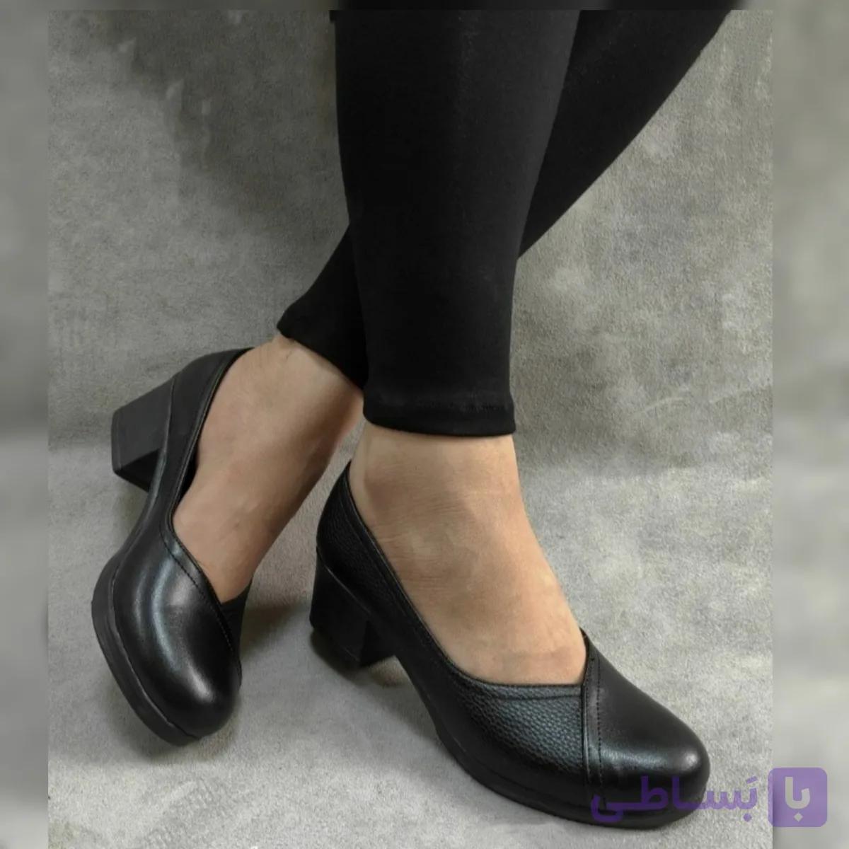 کفش طبی زنانه رویه چرم خارجی با کیفیت تضمینی دوام عالی PAMSHOP