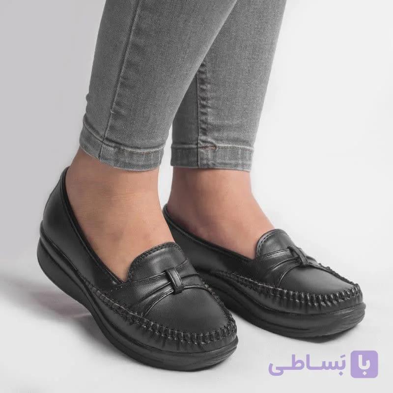 کفش طبی زنانه دکتر عبدی رویه چرم سوگو زیره پیو و طبی PAMSHOP