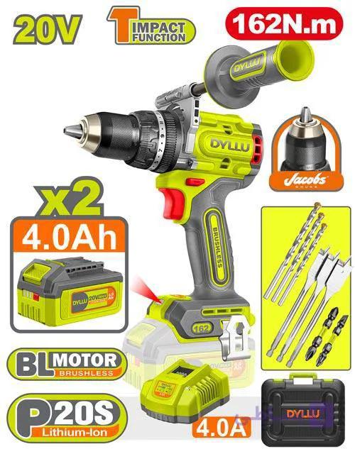 دریل شارژی 162 نیوتن دایلو مدل DTCDP16281
