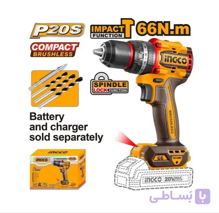 دریل شارژی اینکو مدل CIDLI206681