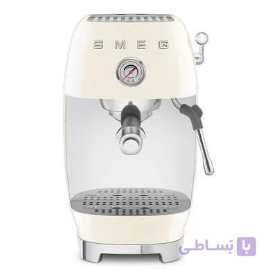 اسپرسو ساز جدید اسمگ رنگ کرم مدل ecf03creu — تصویر 1