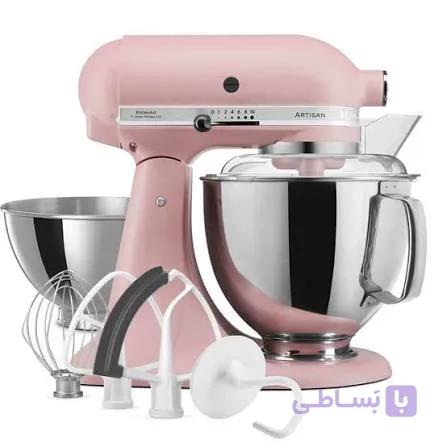 همزن کاسه دار کیچن اید صورتی نود Kitchen aid 5ksm175PSBDR DRIED ROSE — تصویر 1