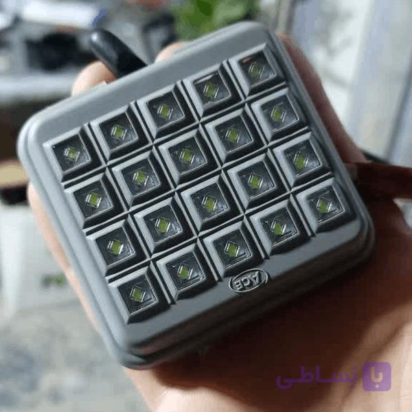 چراغ سقفی کامل پراید آیس سفید — تصویر 1