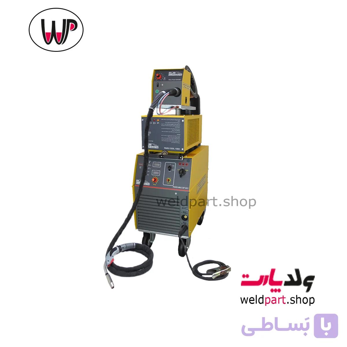دستگاه جوشکاری قوس الکتریکی تحت پوشش گاز برند گام الکتریک مدل PARSMIG SP601