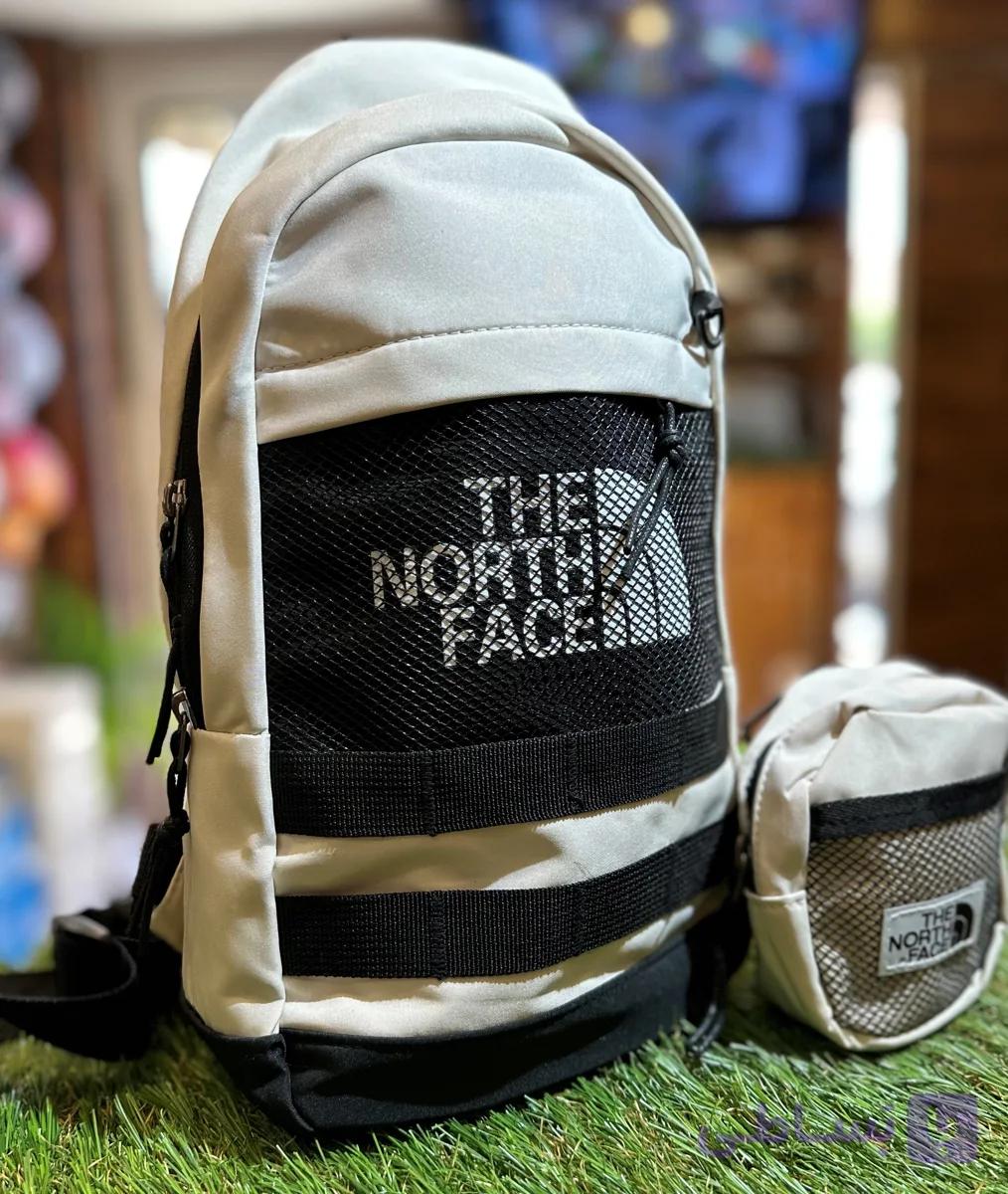 کیف کراس بادی دوشی The north face همراه مینی کیف آویز - سبک جادار با بند تنظیمی ارسال رایگان